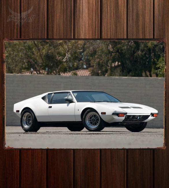 Металлическая табличка De Tomaso Pantera 216 Металлическая табличка De Tomaso Pantera 216